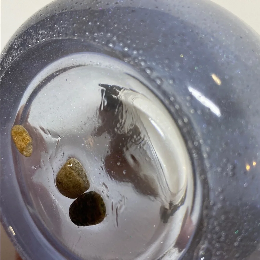 Puddin Jar Small Resin Semi Clear Rock Homemade Screw Lid Container NWOT - Picture 16 of 16